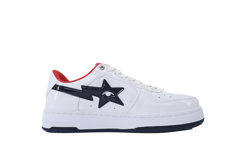 【AD1BP】英格兰队 跑量款芭比猿猴低帮板鞋 1M23 191 929 KidSuper × A BATHING APE BAPE STA ENG“White”
