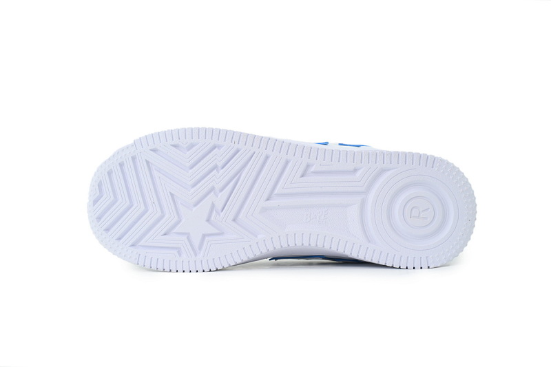 【AD1BP】白粉双星 跑量款芭比猿猴低帮 BPYSNSN 0061C BATHING APE White Powder Twin Star