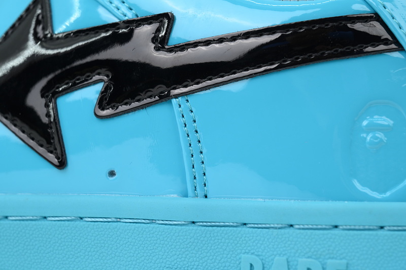 【AD1BP】湖水蓝  跑量款芭比猿猴低帮 OZX-SHM30-1911P BATHING APE Lake Blue
