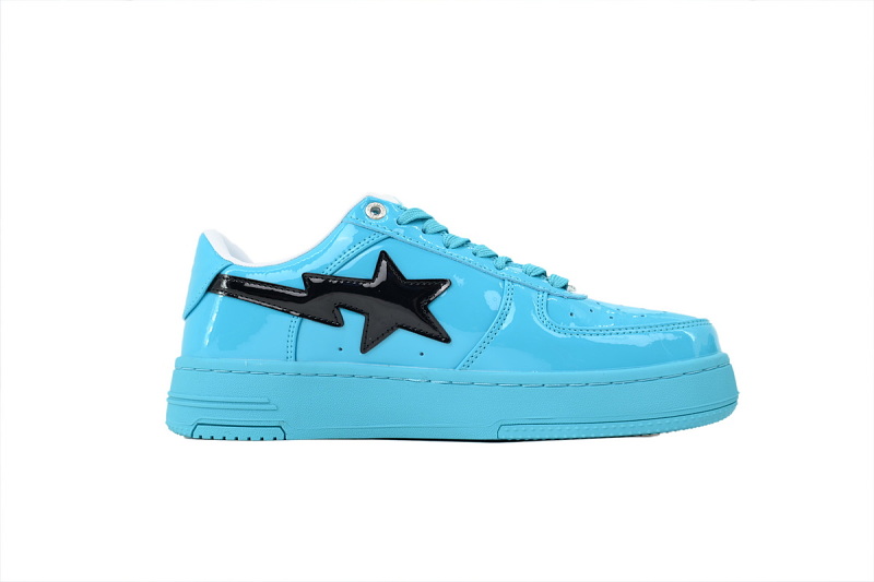 【AD1BP】湖水蓝  跑量款芭比猿猴低帮 OZX-SHM30-1911P BATHING APE Lake Blue