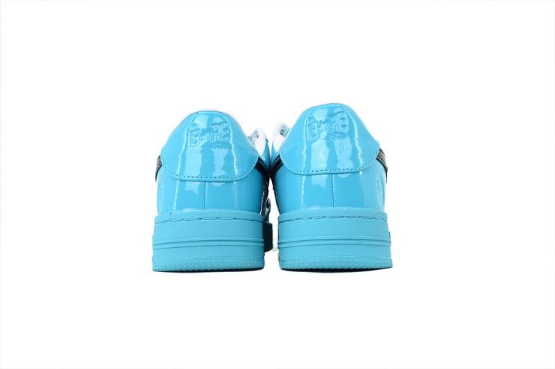 【AD1BP】湖水蓝  跑量款芭比猿猴低帮 OZX-SHM30-1911P BATHING APE Lake Blue