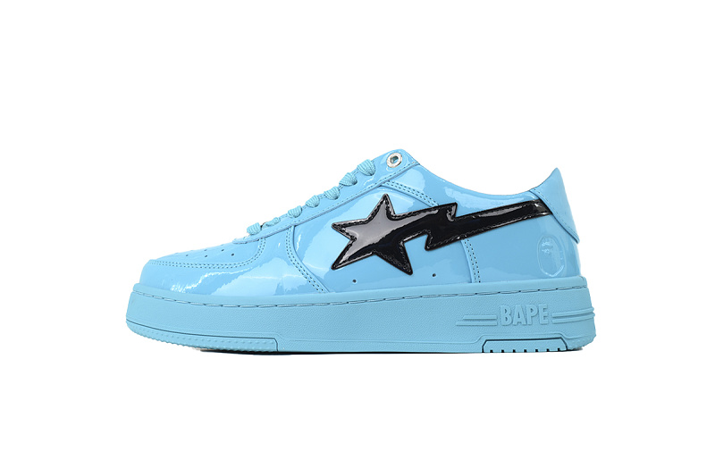 yupoo_296338_f605c111.jpg 【AD1BP】湖水蓝 跑量款芭比猿猴低帮 OZX-SHM30-1911P BATHING APE Lake Blue