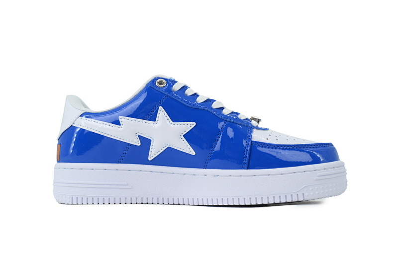 【AD1BP】宝兰鲨鱼 跑量款芭比猿猴低帮板鞋 1G80-191-009 BATHING APE Bolan Shark