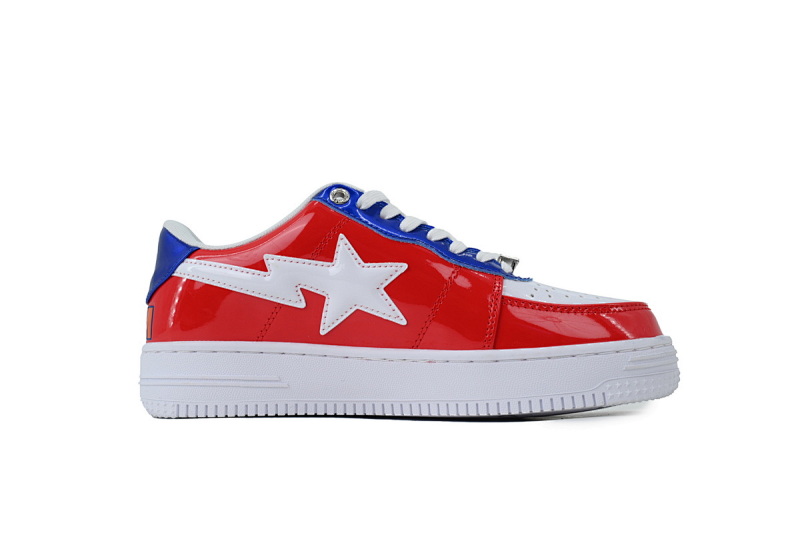 yupoo_296539_ea858e42.jpg 【AD1BP】红鲨鱼 跑量款芭比猿猴低帮板鞋 IG30-191-002 BATHING APE Red Shark