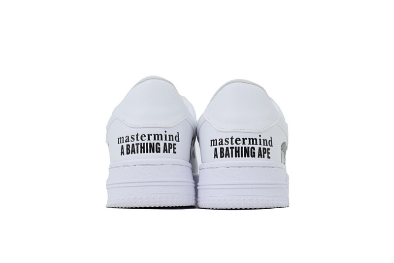 【AD1BP】白鲨鱼联名 跑量款芭比猿猴低帮板鞋 IG73-191-914 BATHING APE White Shark Collaboration