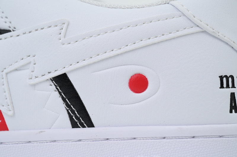 【AD1BP】白鲨鱼联名 跑量款芭比猿猴低帮板鞋 IG73-191-914 BATHING APE White Shark Collaboration