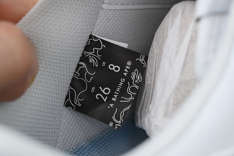 【AD1BP】白鲨鱼联名 跑量款芭比猿猴低帮板鞋 IG73-191-914 BATHING APE White Shark Collaboration