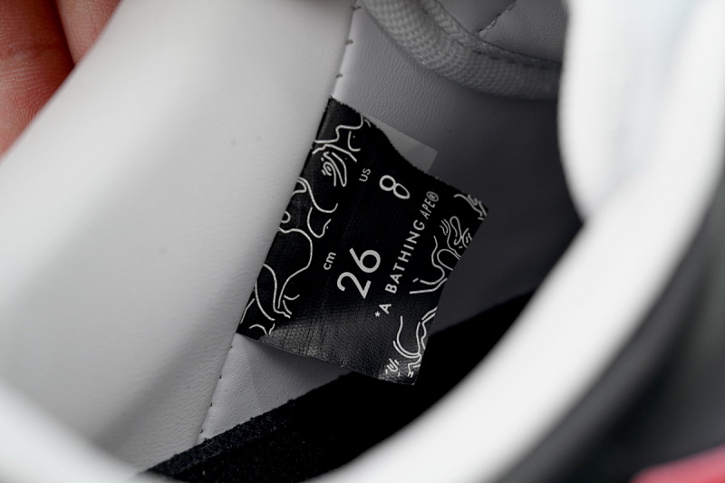 【AD1BP】白黑红 跑量款芭比猿猴低帮板鞋 OZXSHM-191-303M A BATHING APE Bape STA