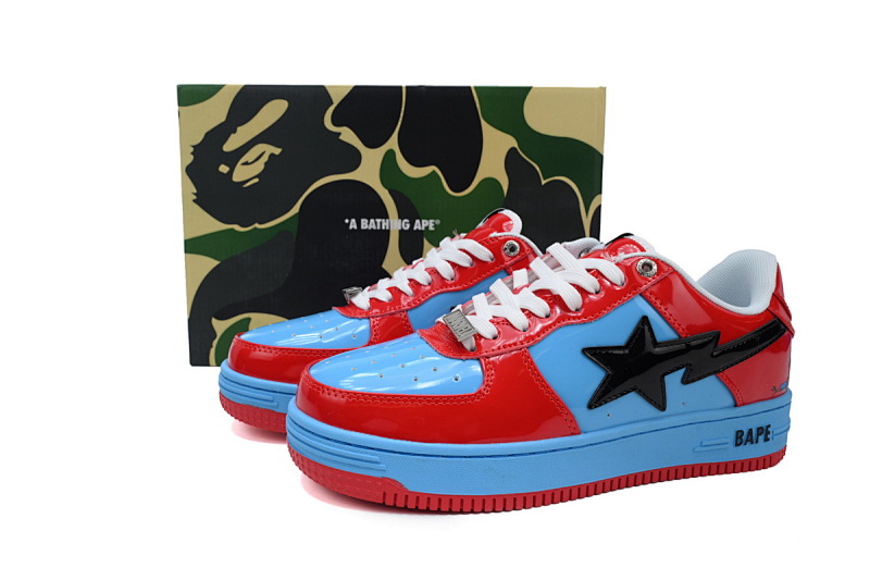 【AD1BP】蜘蛛侠 跑量款芭比猿猴低帮板鞋 1I73-191-916 A BATHING APE Bape STA