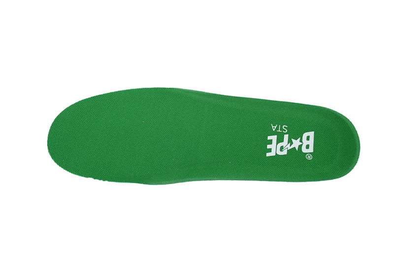 【AD1BP】白绿双星 跑量款芭比猿猴低帮板鞋 1J30-191-017 A BATHING APE Bape STA