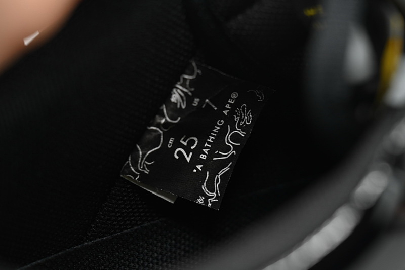 【AD1BP】黑寡妇 跑量款芭比猿猴漫威系列低帮板鞋 1I73-291-907 A Bathing Ape Bape Sta Low Black Widow