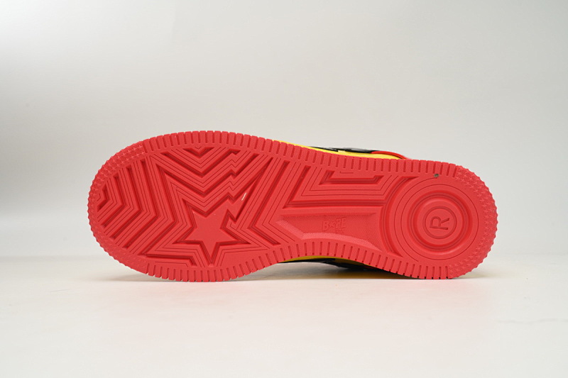 【AD1BP】钢铁侠 跑量款芭比猿猴漫威系列低帮板鞋 1I73-291-902 A Bathing Ape Bape Sta Low Lron Man