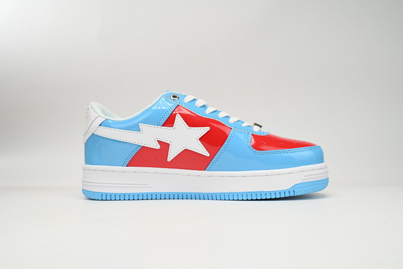 【AD1BP】美国队长 跑量款芭比猿猴漫威系列低帮板鞋 1I73-291-903 A Bathing Ape Bape Sta Low Captain America