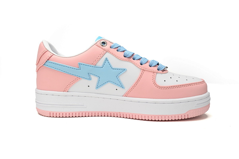 【AD1BP】卡通-36 跑量款芭比猿猴低帮板鞋 1H73-191-913 A Bathing Ape Bape Sta Low Cartoon