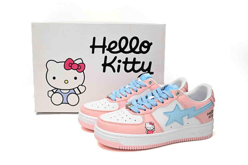【AD1BP】卡通-36 跑量款芭比猿猴低帮板鞋 1H73-191-913 A Bathing Ape Bape Sta Low Cartoon