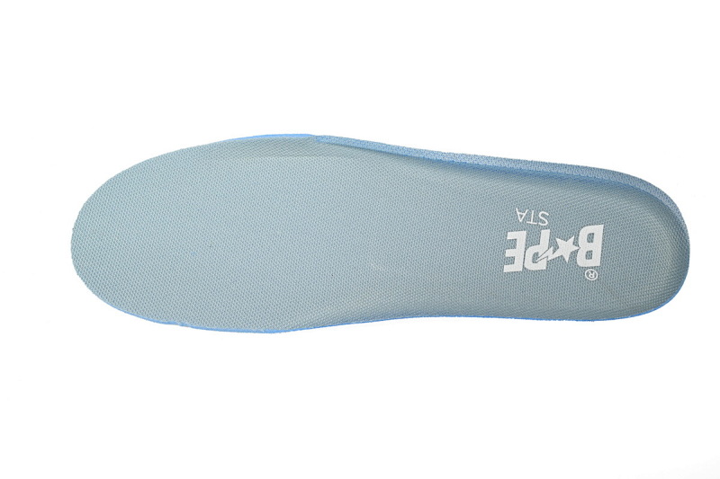 【AD1BP】白灰压花-13 跑量款芭比猿猴低帮板鞋 1H70-191-002 A Bathing Ape Bape Sta Low White Gray embossing