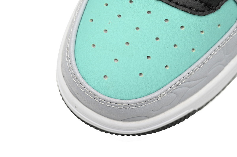 【AD1BP】灰黑绿色-12 跑量款芭比猿猴低帮板鞋 1H70-191-002 A Bathing Ape Bape Sta Low Grey Black Green
