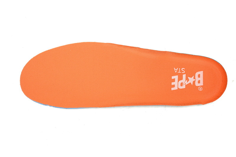 【AD1BP】灰桔红色-14 跑量款芭比猿猴低帮板鞋 1H70-291-002 A Bathing Ape Bape Sta Low Grey orange Red