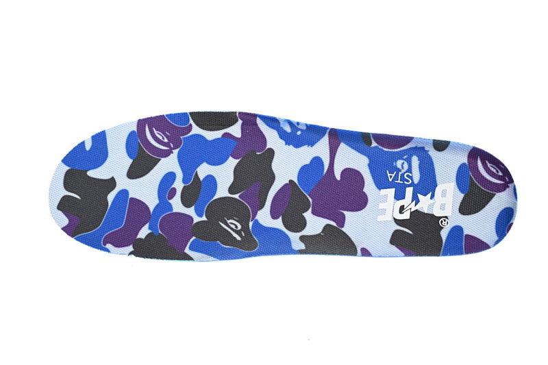 【AD1BP】白酒红蓝-53 跑量款芭比猿猴低帮板鞋 1H22-191-027 A Bathing Ape Bape Sta Low Baijiu red blue