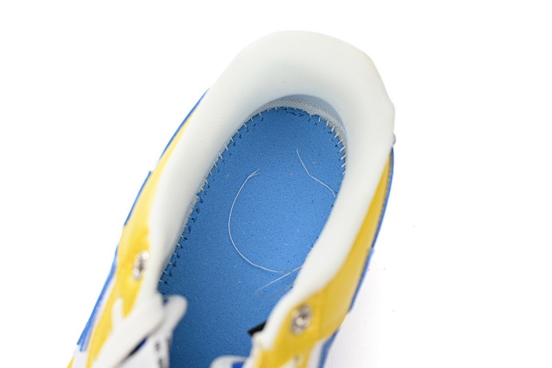【AD1BP】白宝兰黄-50 跑量款芭比猿猴低帮板鞋 1180-191-006 A Bathing Ape Bape Sta Low White Baolan Yellow