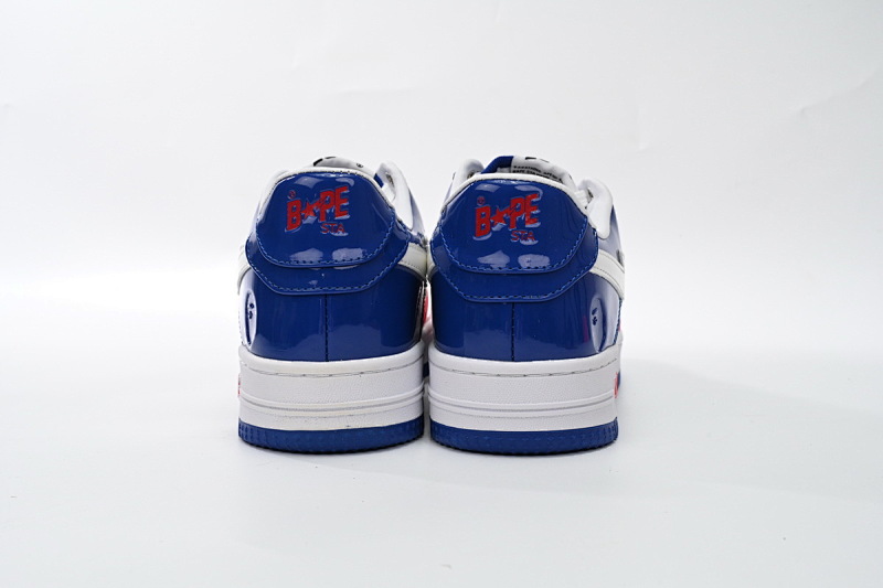 【AD1BP】白红兰-37 跑量款芭比猿猴低帮板鞋 1180 191 004 A Bathing Ape Bape Sta Low Black Yellow Green White Red Orchi