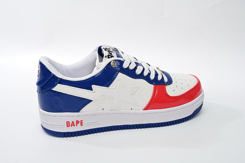【AD1BP】白红兰-37 跑量款芭比猿猴低帮板鞋 1180 191 004 A Bathing Ape Bape Sta Low Black Yellow Green White Red Orchi