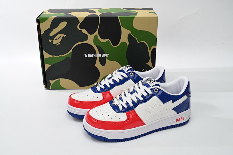 【AD1BP】白红兰-37 跑量款芭比猿猴低帮板鞋 1180 191 004 A Bathing Ape Bape Sta Low Black Yellow Green White Red Orchi