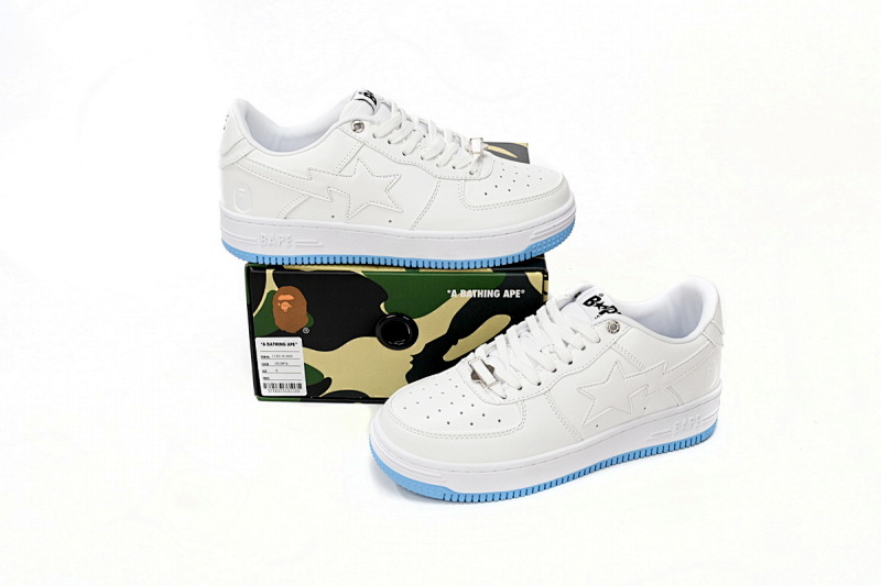 【AD1BP】热感应-35 跑量款芭比猿猴低帮板鞋 1180 191 009 A Bathing Ape Bape Sta Low Thermal Induc Tion