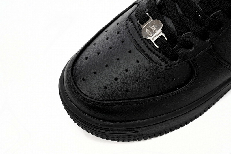 【AD1BP】全黑 跑量款芭比猿猴低帮板鞋 1J30 -191- 013 A Bathing Ape Bape Sta Low Black