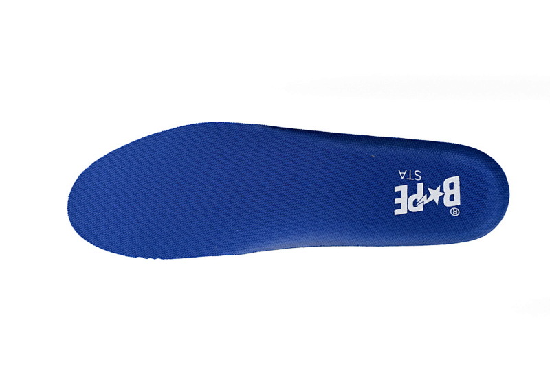 【AD1BP】白蓝边 跑量款芭比猿猴低帮板鞋 1J30-191-017 A Bathing Ape Bape Sta Low White and Blue Border