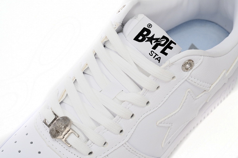yupoo_299033_c5acb7f5.jpg 【AD1BP】全白 跑量款芭比猿猴低帮板鞋 1H70-191-006 A Bathing Ape Bape Sta Low White