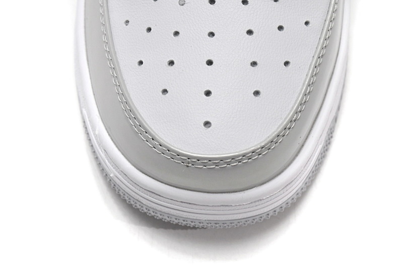 【AD1BP】白灰彩镜-15 跑量款芭比猿猴低帮板鞋 A Bathing Ape Bape Sta Low White Grey Mirror Surface