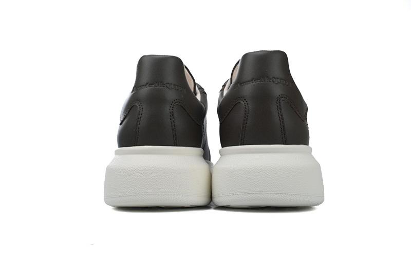 【CH1MK】新款黑白 麦昆头层皮女神专属夏季小白鞋 2024ss 新款 Alexander McQueen Sneaker Black and White