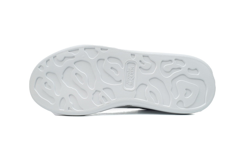 【CH1MK】灰石头纹 麦昆头层皮女神专属夏季小白鞋 Alexander McQueen Sneake White Gray