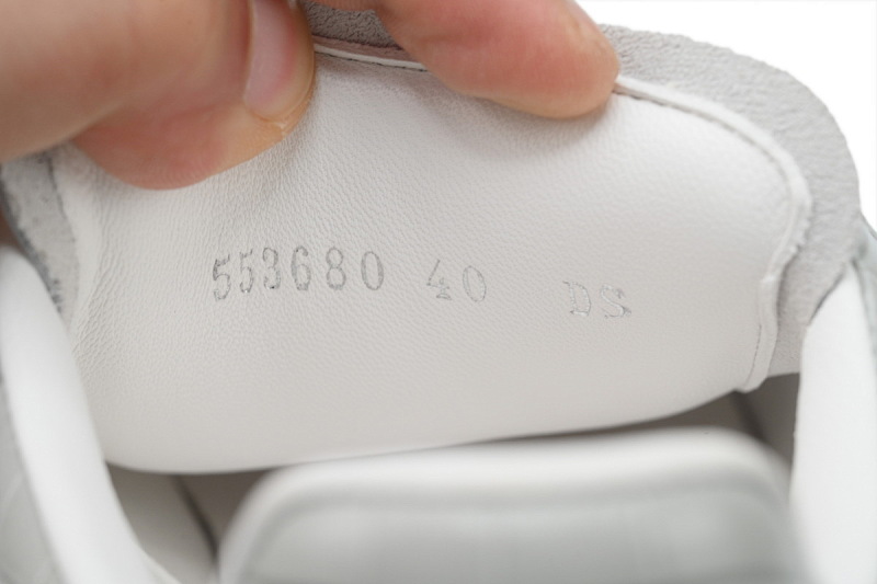 【CH1MK】灰石头纹 麦昆头层皮女神专属夏季小白鞋 Alexander McQueen Sneake White Gray