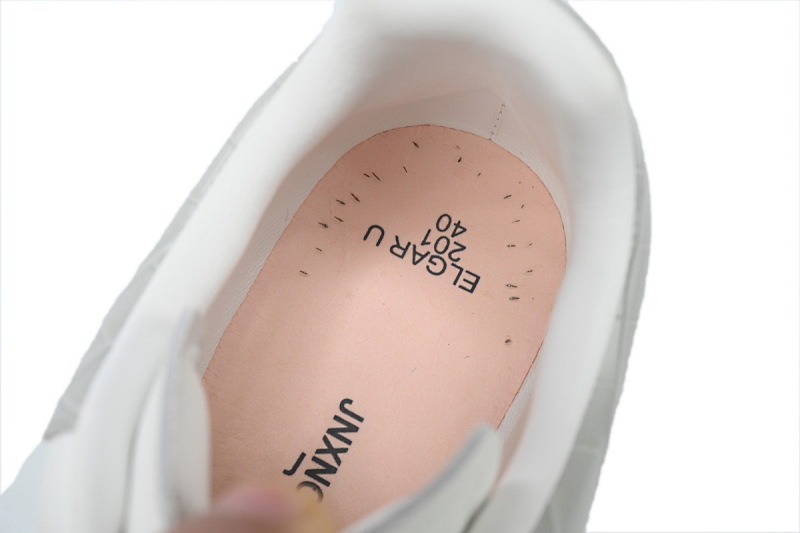 【CH1MK】灰石头纹 麦昆头层皮女神专属夏季小白鞋 Alexander McQueen Sneake White Gray