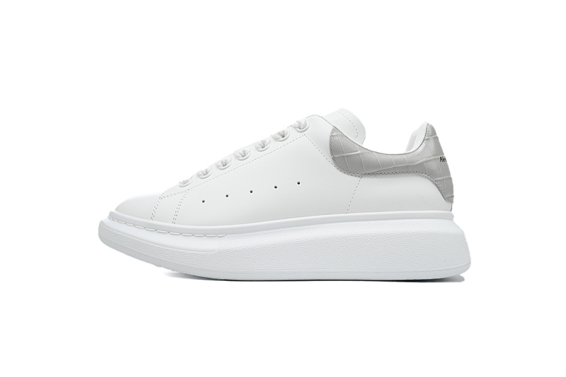 yupoo_299463_eacd932a.jpg 【CH1MK】灰石头纹 麦昆头层皮女神专属夏季小白鞋 Alexander McQueen Sneake White Gray