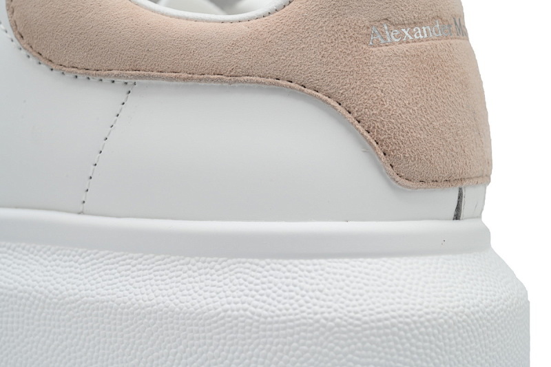 【CH1MK】裸粉 麦昆头层皮女神专属夏季小白鞋 Alexander McQueen Sneake Pink