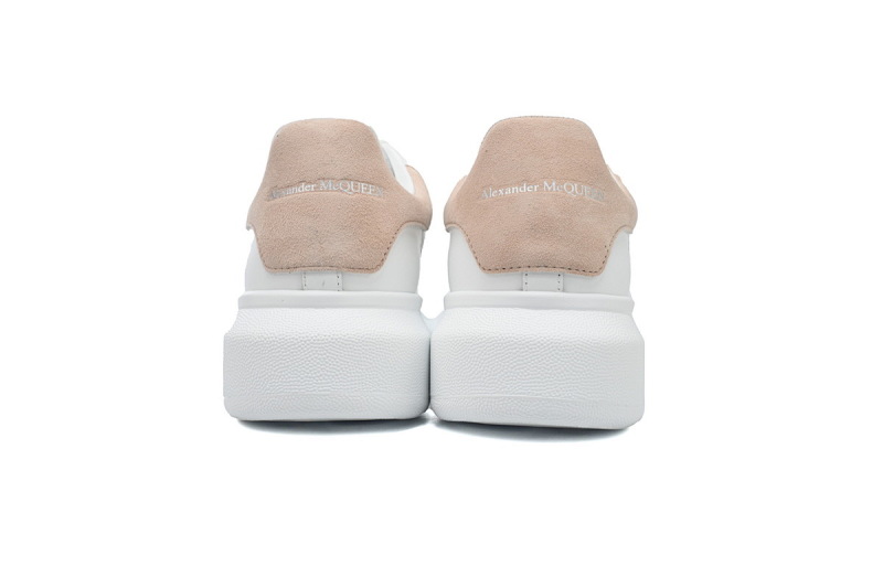 【CH1MK】裸粉 麦昆头层皮女神专属夏季小白鞋 Alexander McQueen Sneake Pink