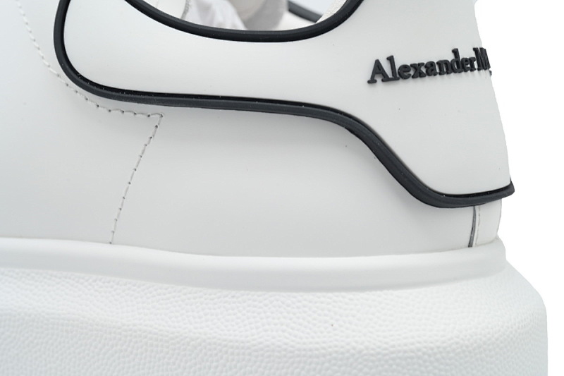 yupoo_299505_203ef6bc.jpg 【CH1MK】白底黑边 麦昆头层皮女神专属夏季小白鞋 Alexander McQueen Sneake White Black