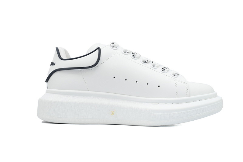 yupoo_299505_ffb4077c.jpg 【CH1MK】白底黑边 麦昆头层皮女神专属夏季小白鞋 Alexander McQueen Sneake White Black