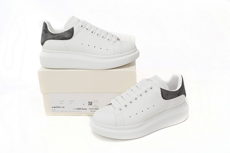 【CH1MK】云白 麦昆头层皮女神专属夏季小白鞋 Alexander McQueen Sneaker Cloud White