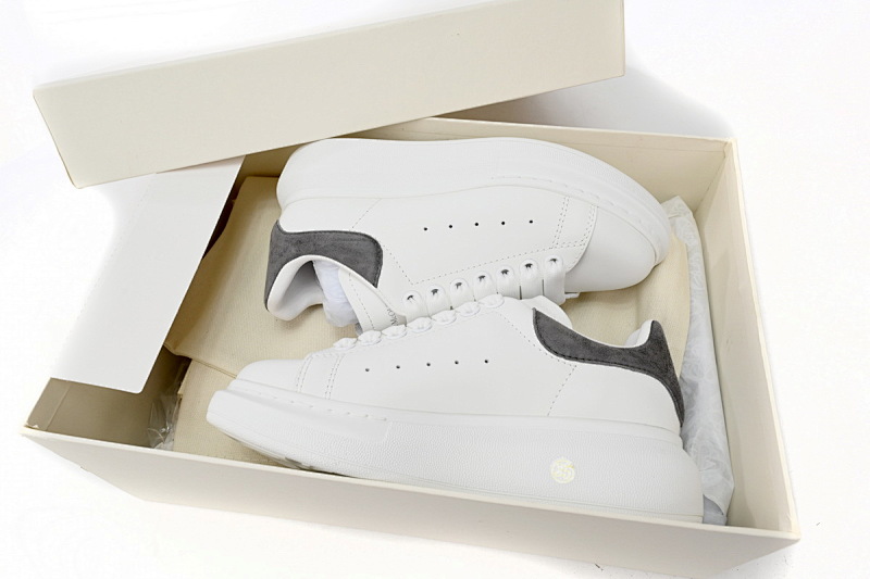 【CH1MK】云白 麦昆头层皮女神专属夏季小白鞋 Alexander McQueen Sneaker Cloud White