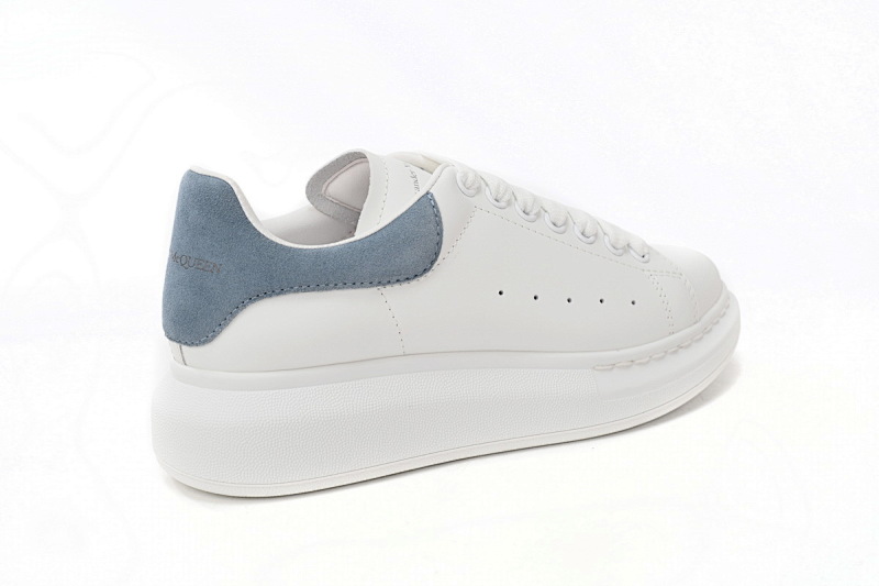 【CH1MK】雾霾蓝 麦昆头层皮女神专属夏季小白鞋 Alexander McQueen Sneaker Haze Blue