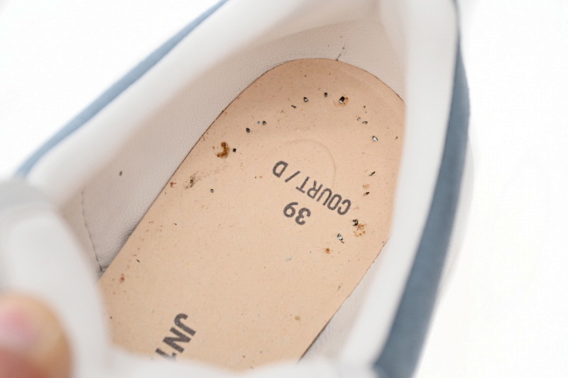 【CH1MK】雾霾蓝 麦昆头层皮女神专属夏季小白鞋 Alexander McQueen Sneaker Haze Blue