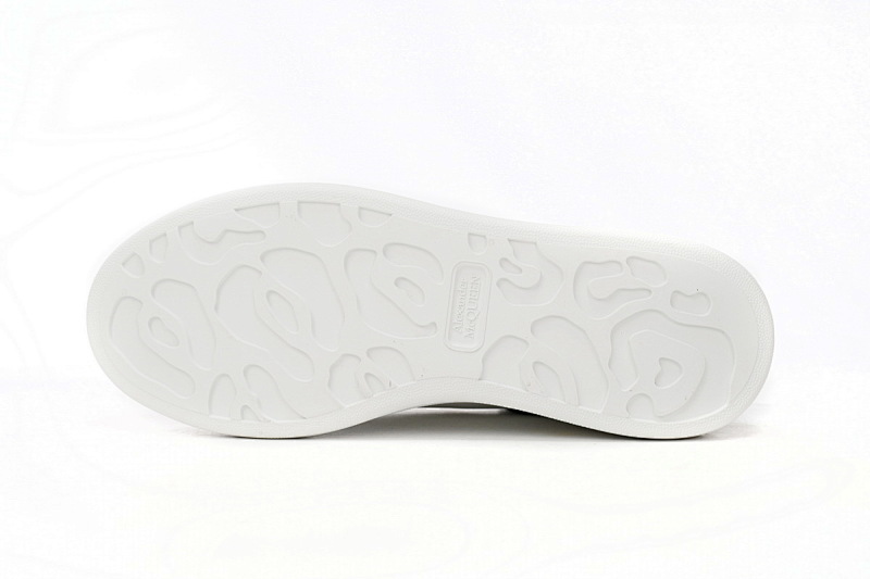 【CH1MK】雾霾蓝 麦昆头层皮女神专属夏季小白鞋 Alexander McQueen Sneaker Haze Blue