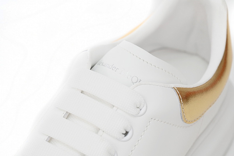 【CH1MK】金尾 麦昆头层皮女神专属夏季小白鞋 Alexander McQueen Sneaker Golden Tail