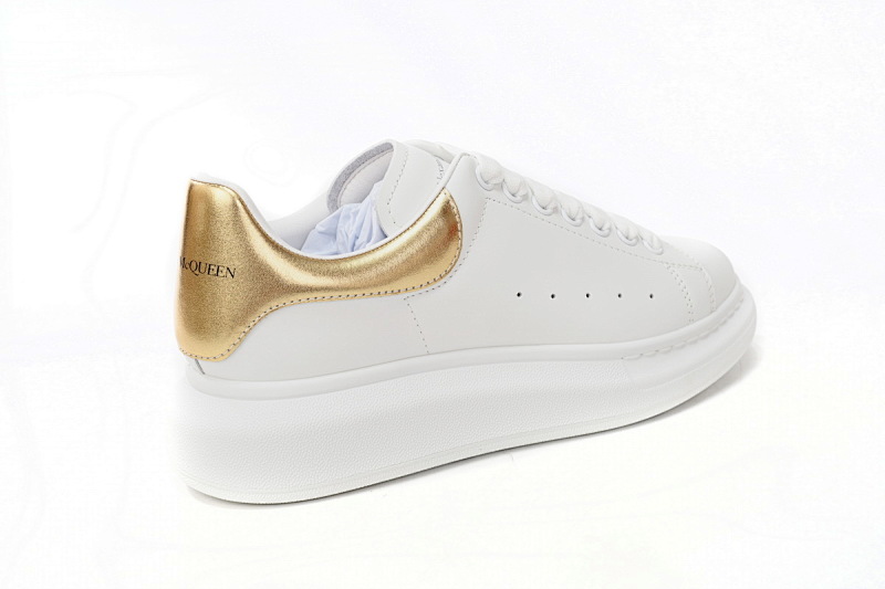【CH1MK】金尾 麦昆头层皮女神专属夏季小白鞋 Alexander McQueen Sneaker Golden Tail