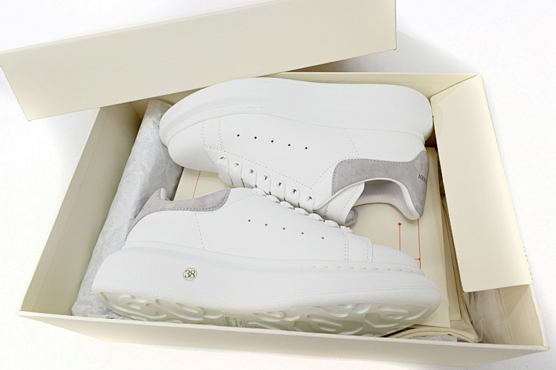 yupoo_299633_78967b77.jpg 【CH1MK】灰绒 麦昆头层皮女神专属夏季小白鞋 Alexander McQueen Sneaker Gray Velvet