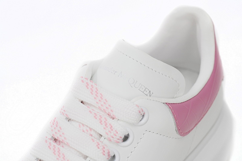 【CH1AP】粉色石纹 麦昆头层皮女神专属夏季小白鞋 Alexander McQueen Sneaker Pink Stone Pattern